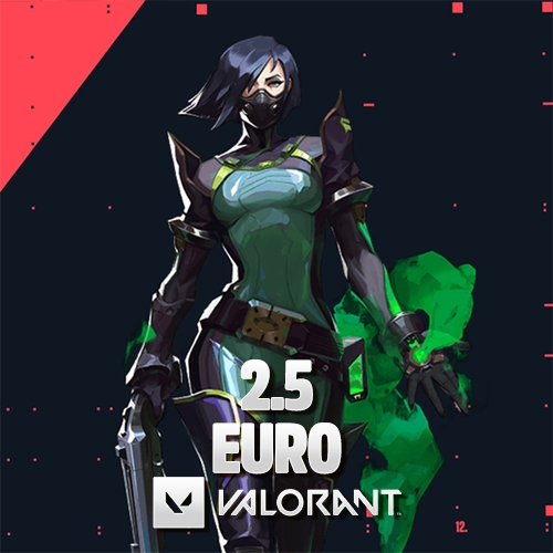  Valorant 2.5 Euro Points